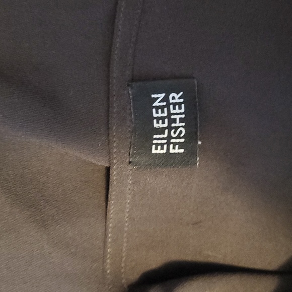 Eileen Fisher Tank Top Brown Medium Scoop Neck - Picture 3 of 3